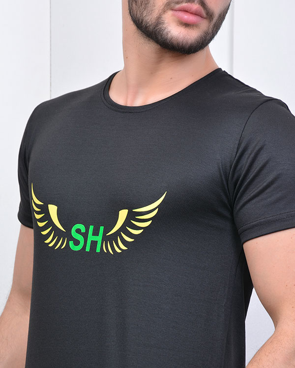 تی شرت مردانه یقه گرد مدل 0585