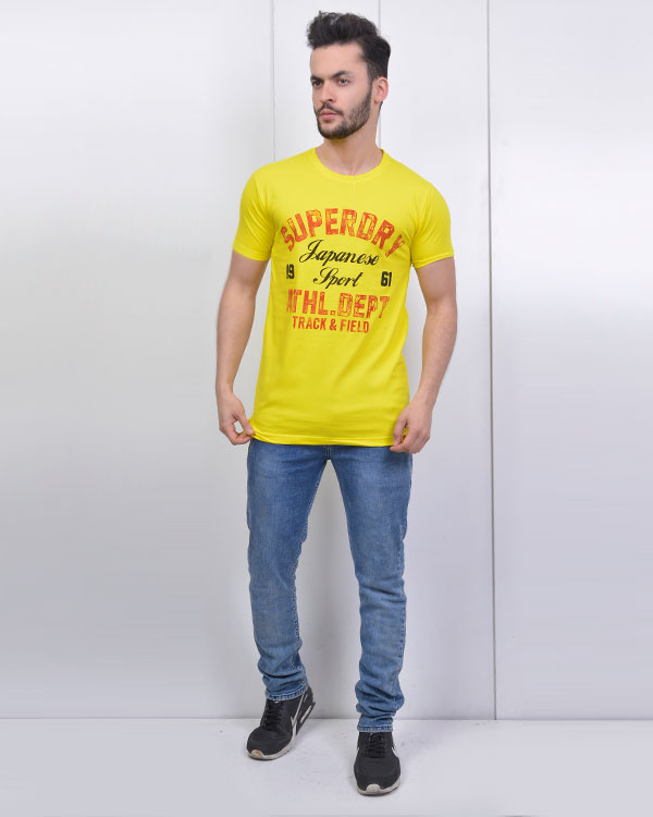 تی شرت یقه گرد مدل 0579