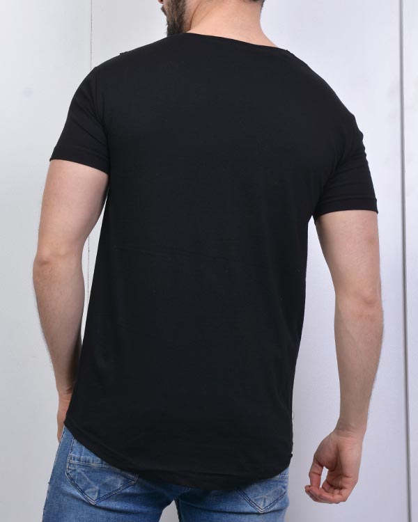 تی شرت مردانه یقه گرد مدل 0574