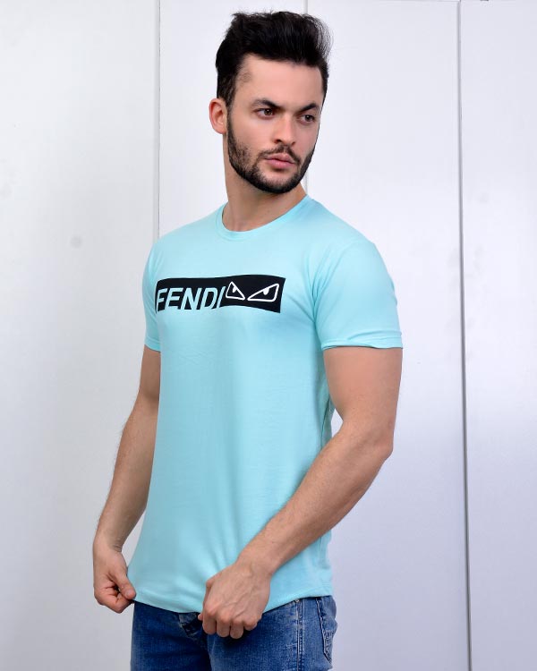تی شرت یقه گرد مردانه مدل 0577