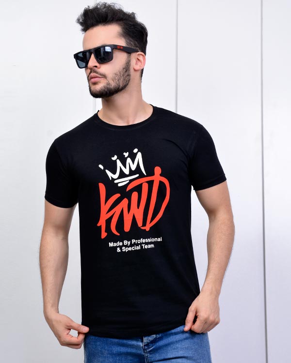 تی شرت یقه گرد مردانه مدل 0576