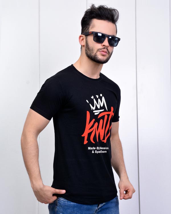 تی شرت یقه گرد مردانه مدل 0576