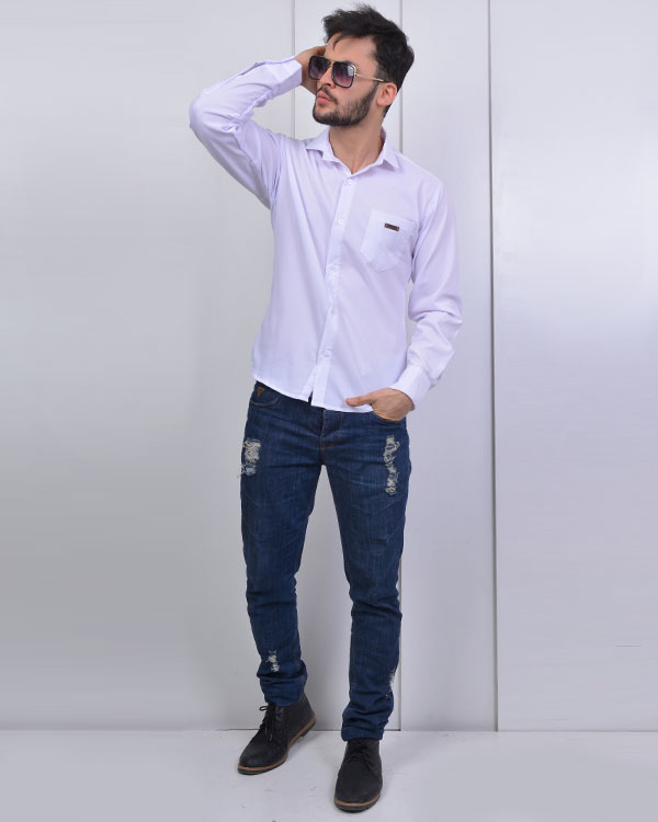 پیراهن مردانه ساده مدل 0541