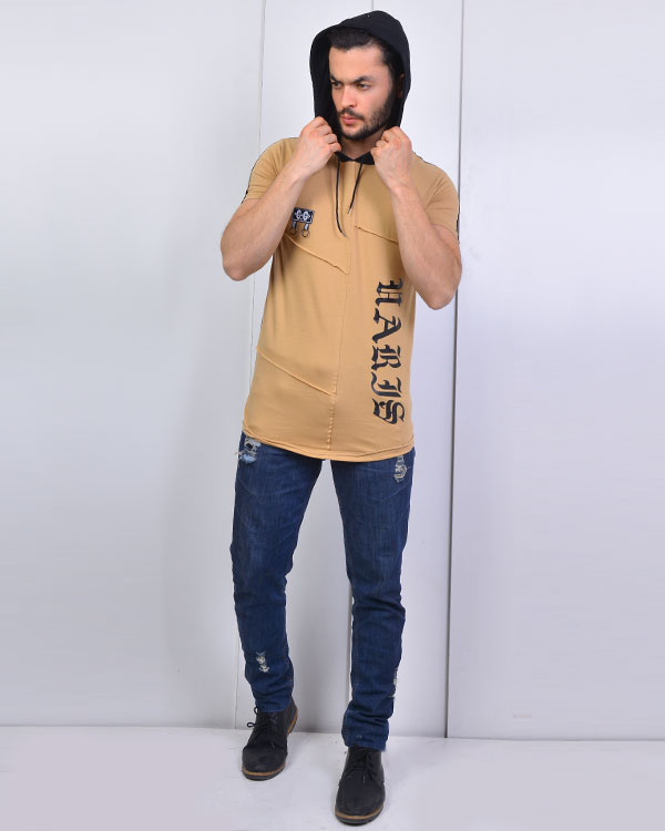 تی شرت کلاه دار مدل 3501