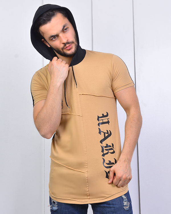 تی شرت کلاه دار مدل 3501