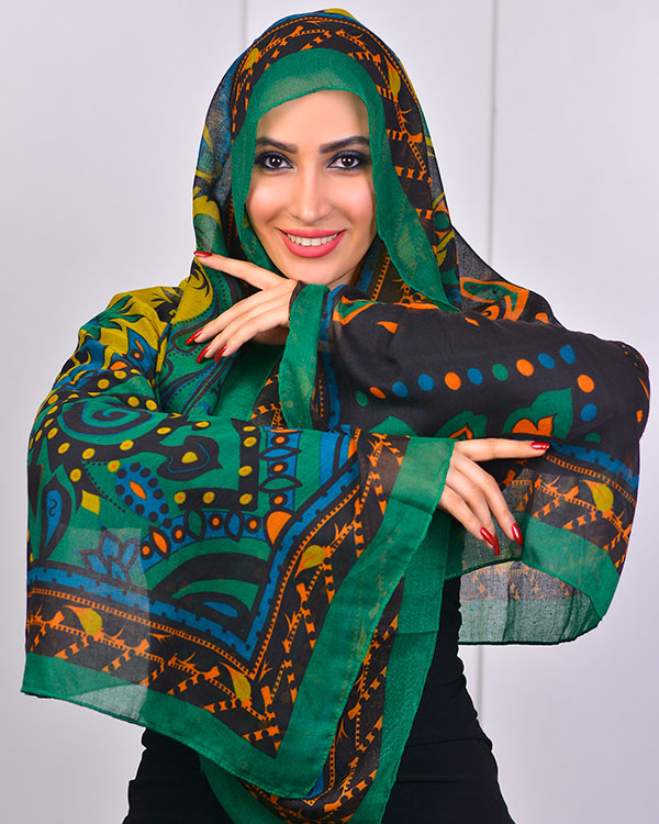 شال نخی مدل 3521
