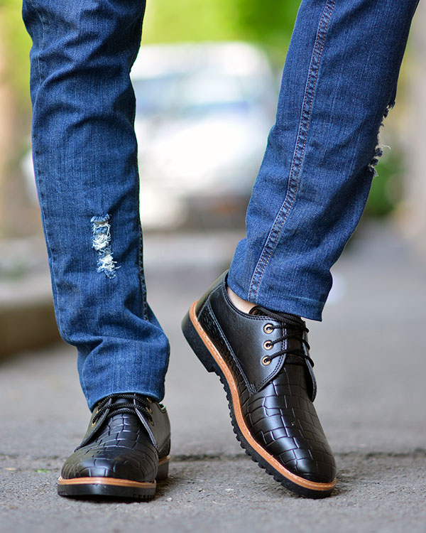 کفش مردانه طرح Massimo Dutti سنگی مدل 3472