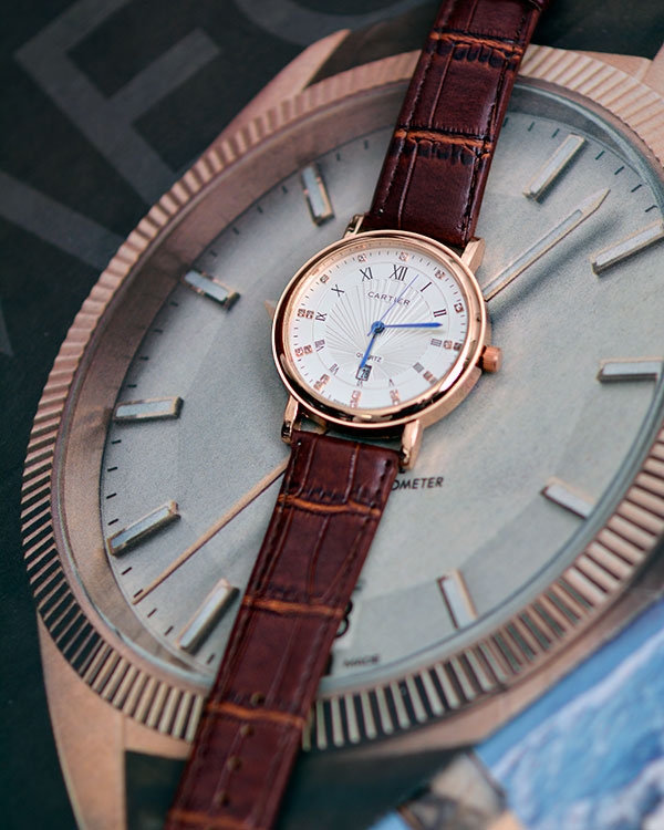 ساعت مچی طرح CARTIER مردانه مدل 3735