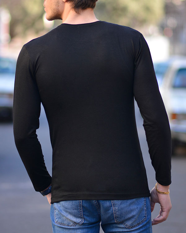 تیشرت مردانه طرح BLACK KAVIAR مدل 4850