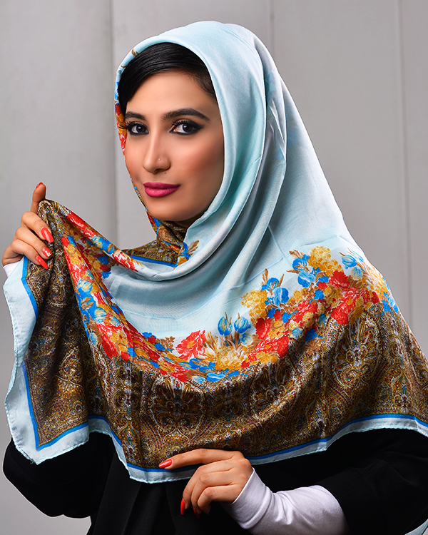 روسری نخی مدل 3450