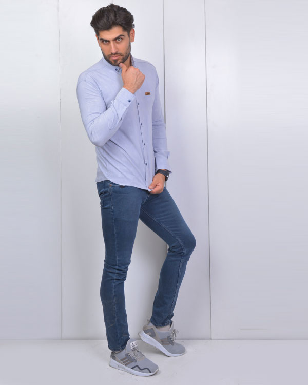 پیراهن مردانه طرح دار مدل 3385
