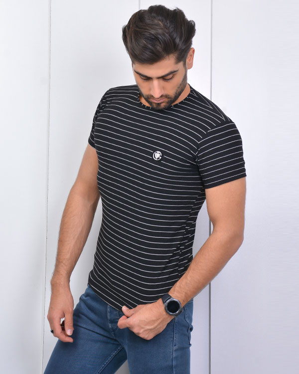تی شرت مردانه آستین کوتاه مدل 3384