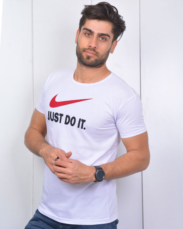 تی شرت مردانه طرح NIKE مدل 3381