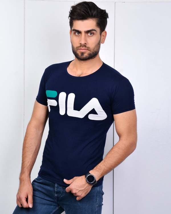 تی شرت مردانه طرح FILA مدل 3382