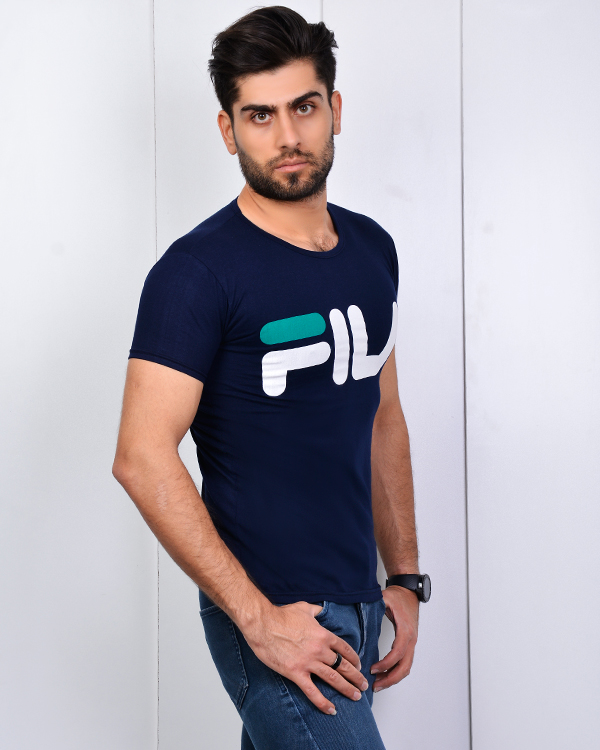 تی شرت مردانه طرح FILA مدل 3382
