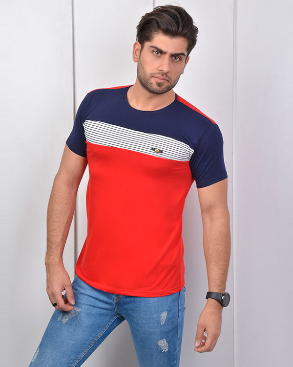 تی شرت یقه گرد دوتیکه مدل 3308
