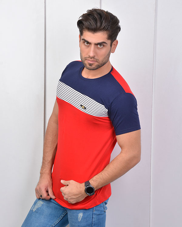 تی شرت یقه گرد دوتیکه مدل 3308
