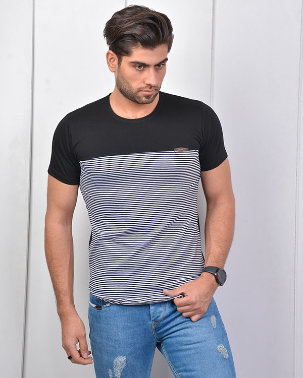 تی شرت مردانه دوتیکه یقه گرد مدل 3307