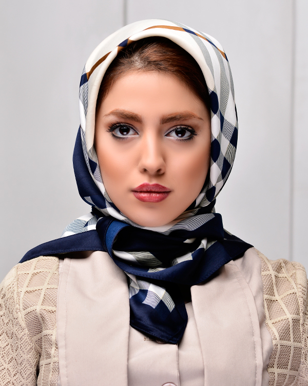 روسری ساتن مدل 3318
