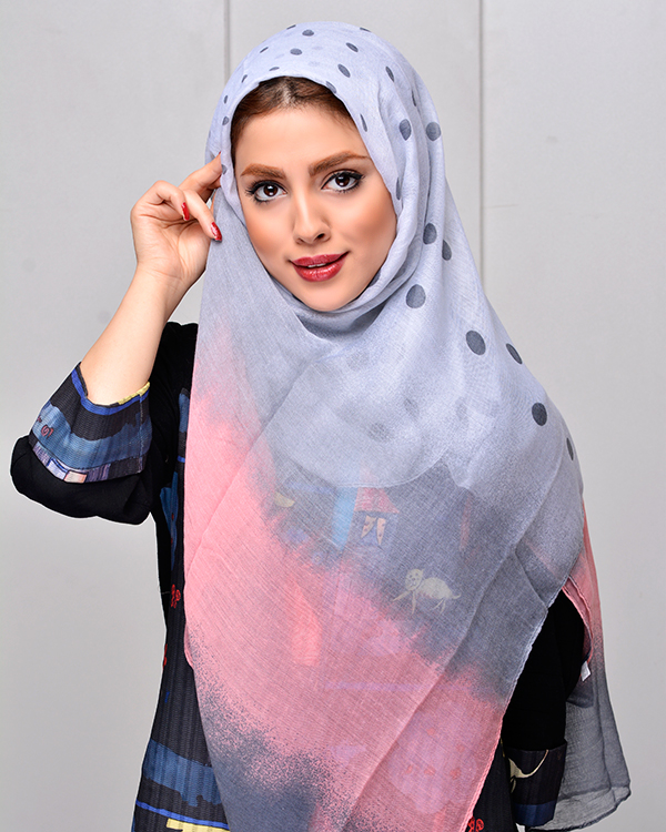 شال نخی توپی مدل 3319
