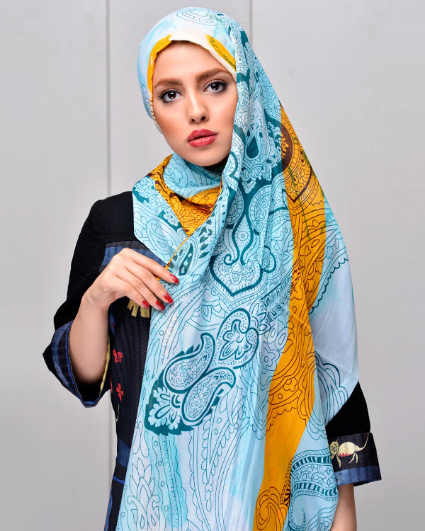 شال نخی تابستانه مدل 3300