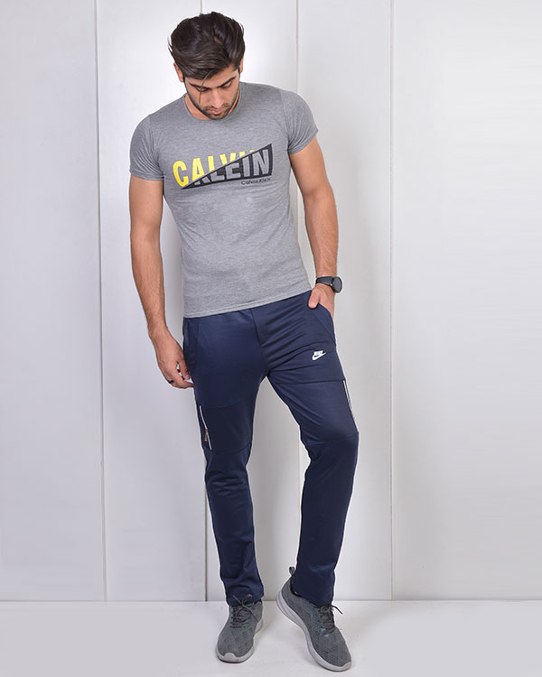 شلوار اسلش مردانه طرح NIKE زیپ دار مدل 3270