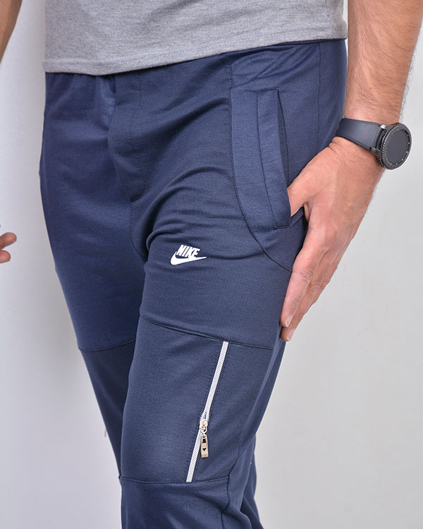 شلوار اسلش مردانه طرح NIKE زیپ دار مدل 3270