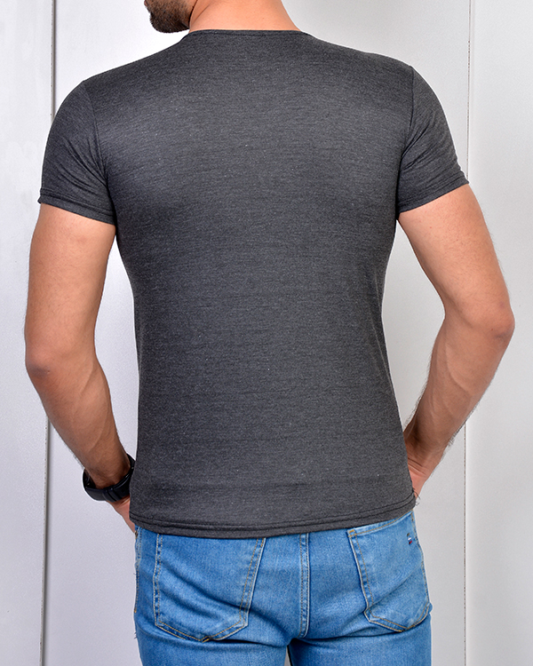 تی شرت مردانه ملانژ CALVIN KLEIN مدل 3260