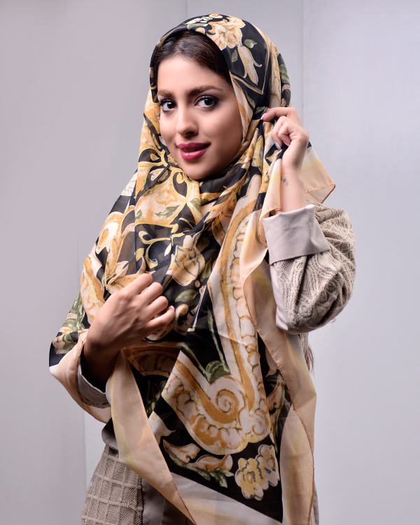 روسری نخی مدل 3057
