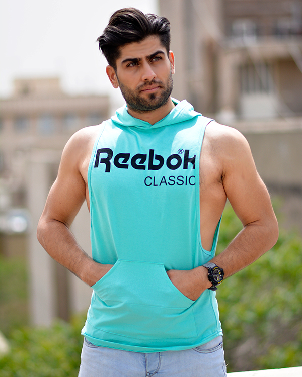 رکابی کلاهدار مردانه REEBOK مدل 9422