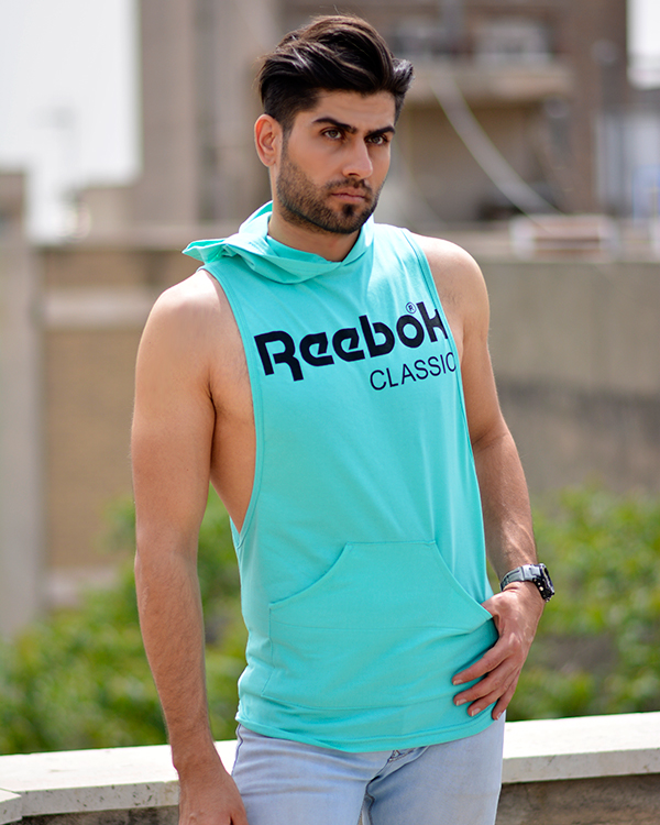 رکابی کلاهدار مردانه REEBOK مدل 9422