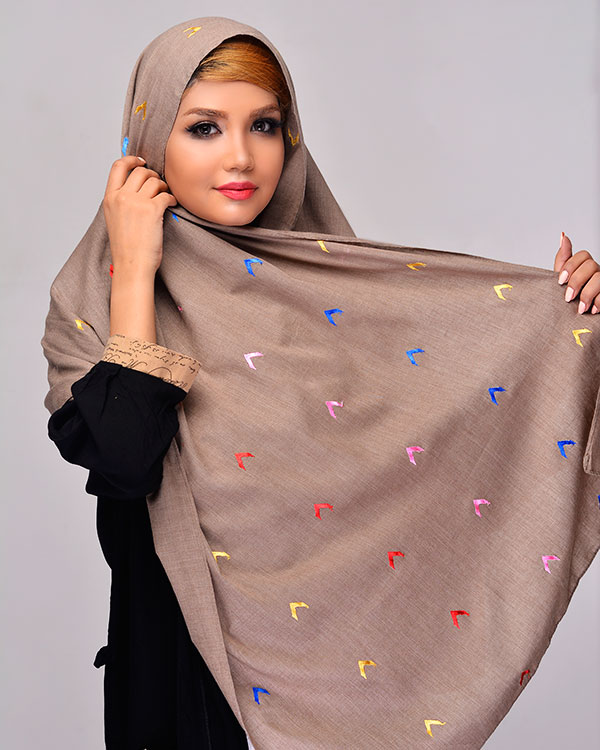 شال نخی جناقی مدل 2744