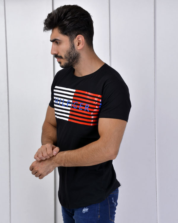 تی شرت مردانه یقه گرد مدل 2670