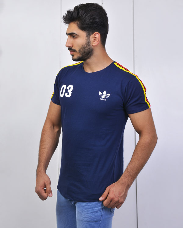 تی شرت یقه گرد O3مدل 2671