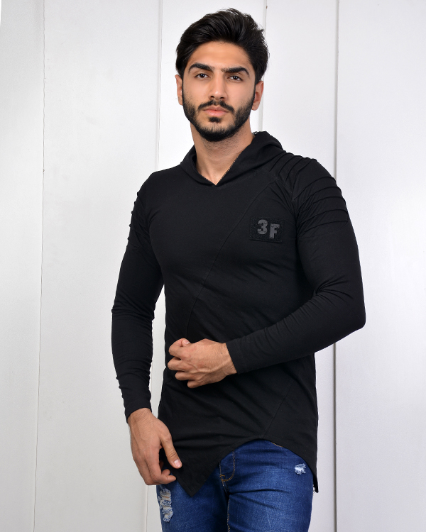 تی شرت کلاه دار3Fمدل 5144