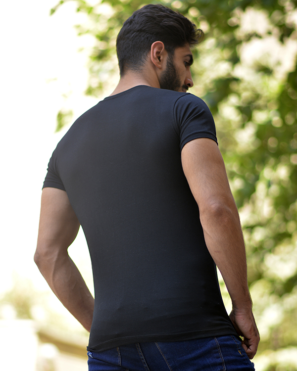 تی شرت محرم یقه گرد مدل 2745