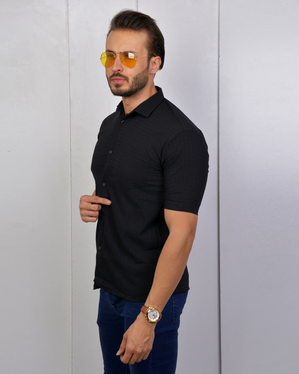 پیراهن چهارخانه مدل 2499