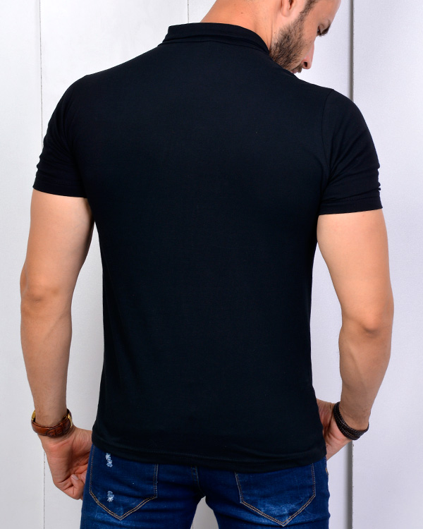 تی شرت یقه شالی مدل 2448