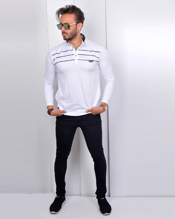 شلوار کتان کش مردانه مدل 2444