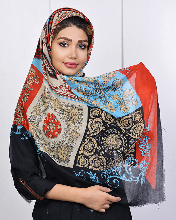 روسری طرح دار مدل 2423