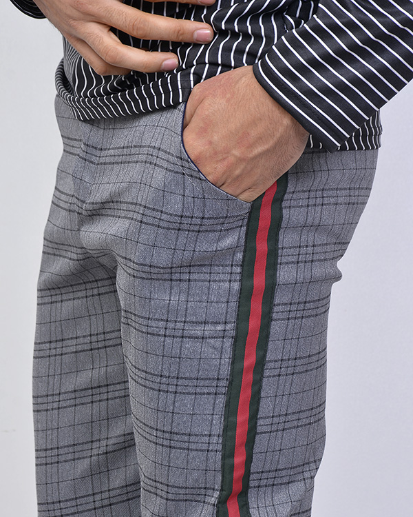 شلوار راه راه مردانه مدل 2418