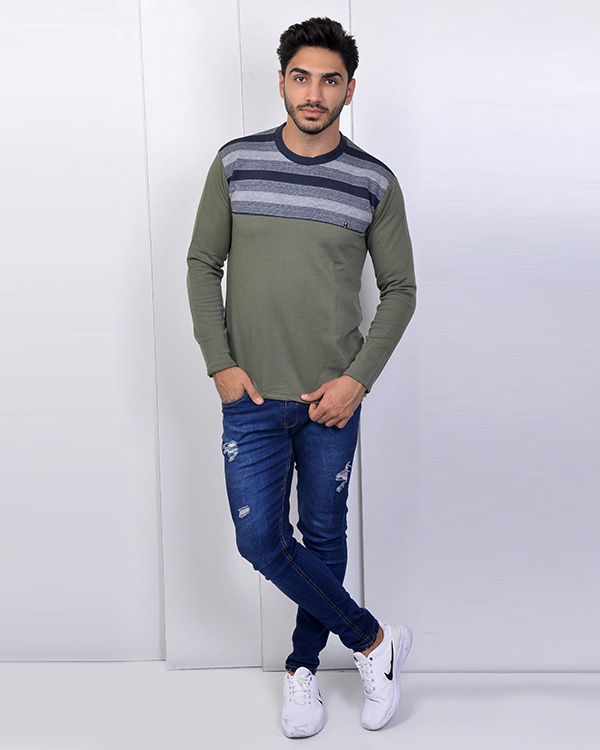 تی شرت یقه گرد دورس مدل 2369