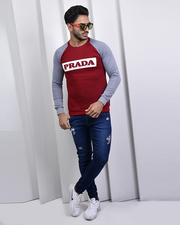 تی شرت دورس PRADA مدل 2348