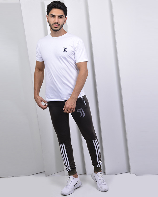 شلوار اسلش مردانه یوونتوس مدل 2338