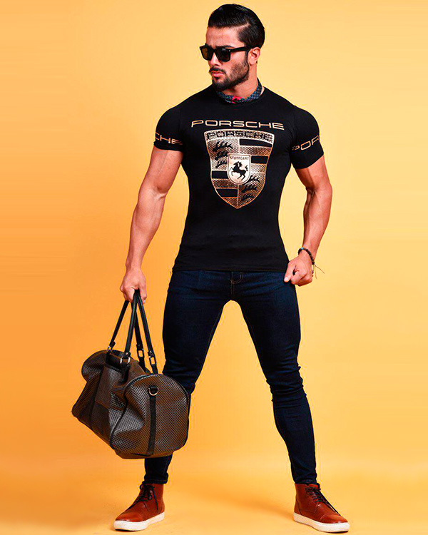 تی شرت مردانه PORSCHEمدل 4467