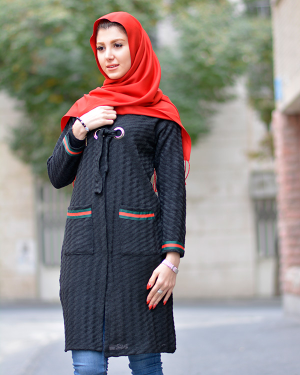 مانتو بافت پاییزه گوچی مدل 2015