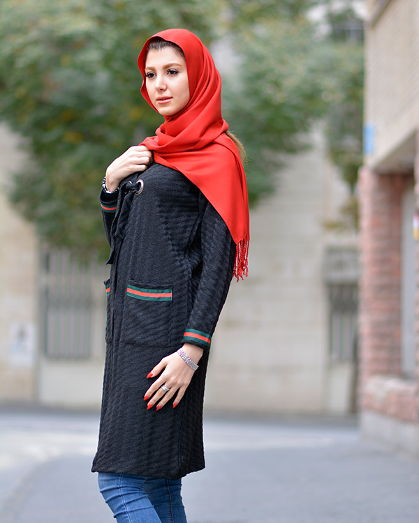 مانتو بافت پاییزه گوچی مدل 2015