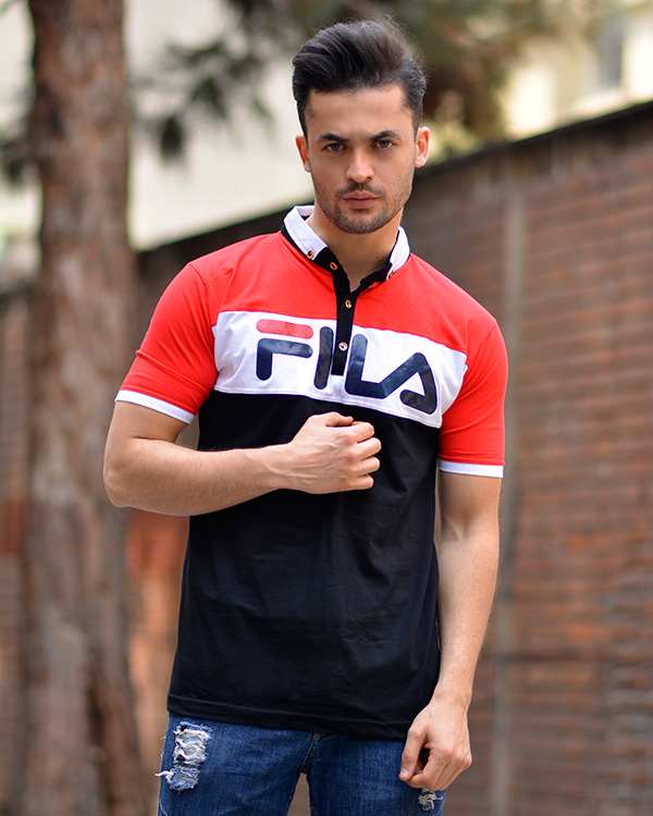 پولوشرت مردانه مدل filaمدل 8422