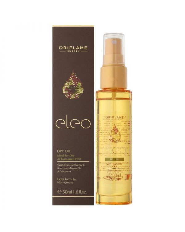 روغن آرگان اوریفلیم موهای آسیب دیده Eleo Dry Oil 