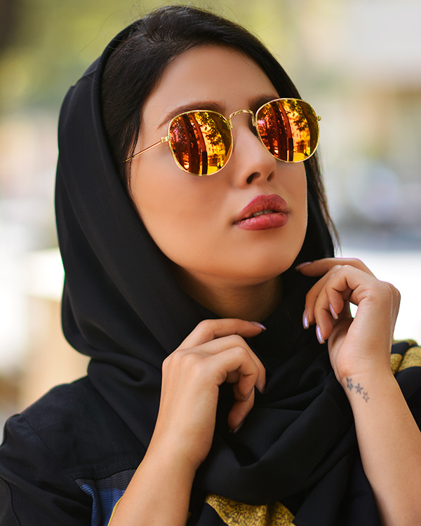 عینک جیوه‌ای دخترانه مدل 3675